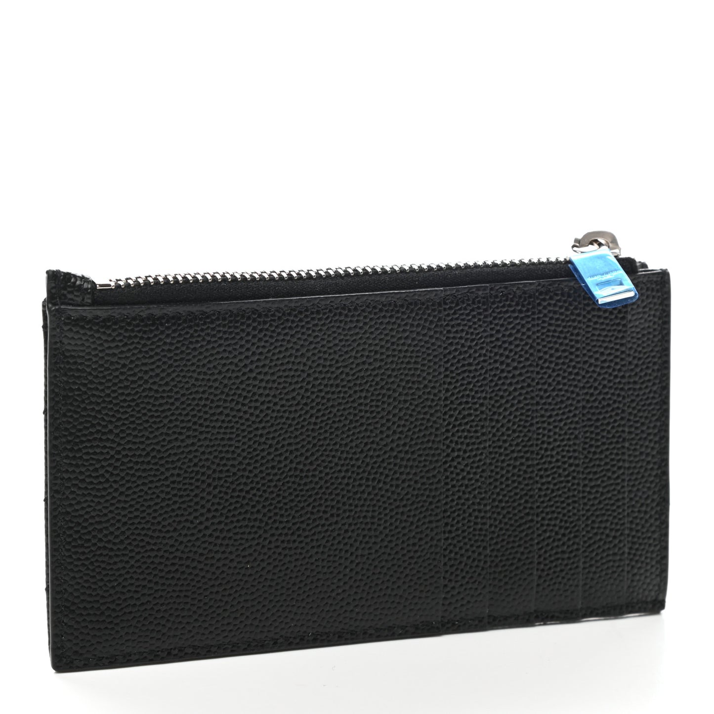 Monogram Grain de Poudre 5 Fragments Zip Pouch Card Holder Black