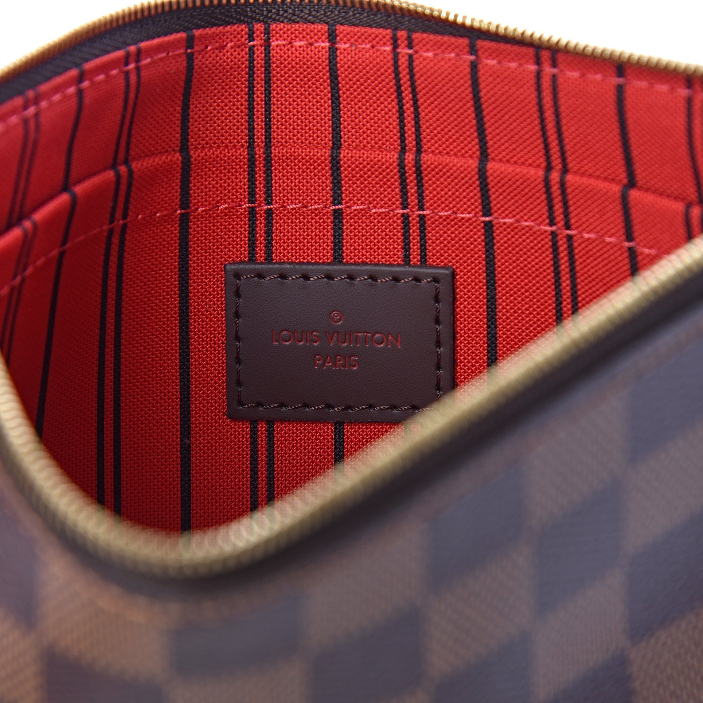 Damier Ebene Neverfull MM GM Pochette
