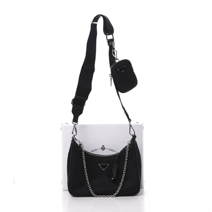 Prada Nylon Re-Edition 2005 Shoulder Bag Black 11 of 11