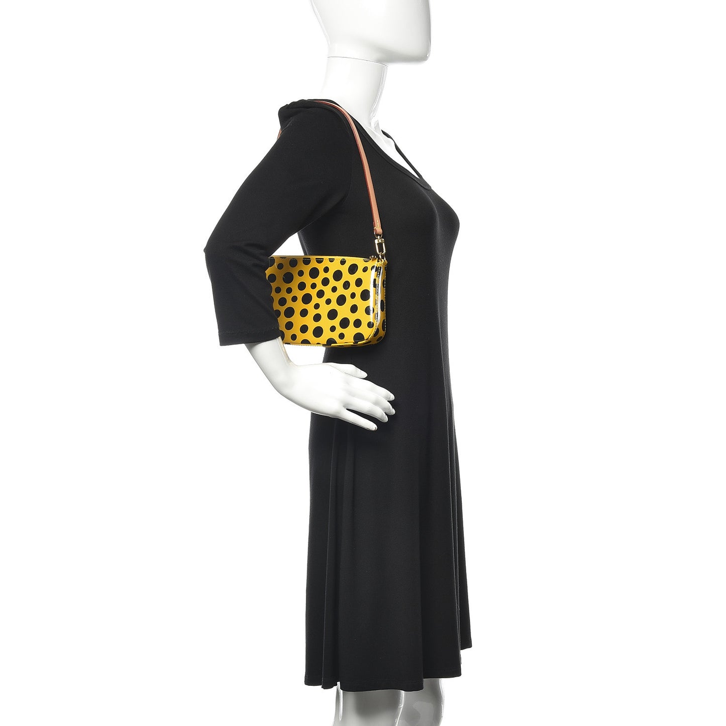 Vernis Kusama Infinity Dots Pochette Accessories Yellow