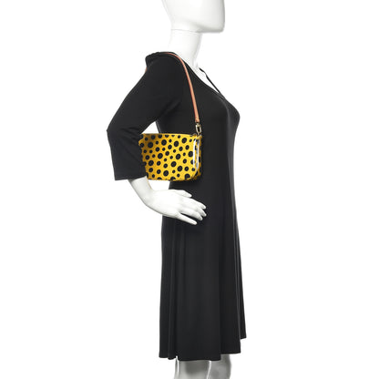 Louis Vuitton Vernis Kusama Infinity Dots Pochette Accessories Yellow 2 of 9