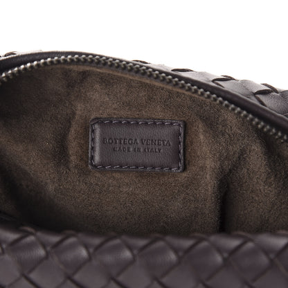 Bottega Veneta Nappa Intrecciato Large Cosmetic Case Ebano 12 of 13