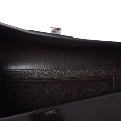 Hermes Box Medor 29 Clutch Chocolate 10 of 15