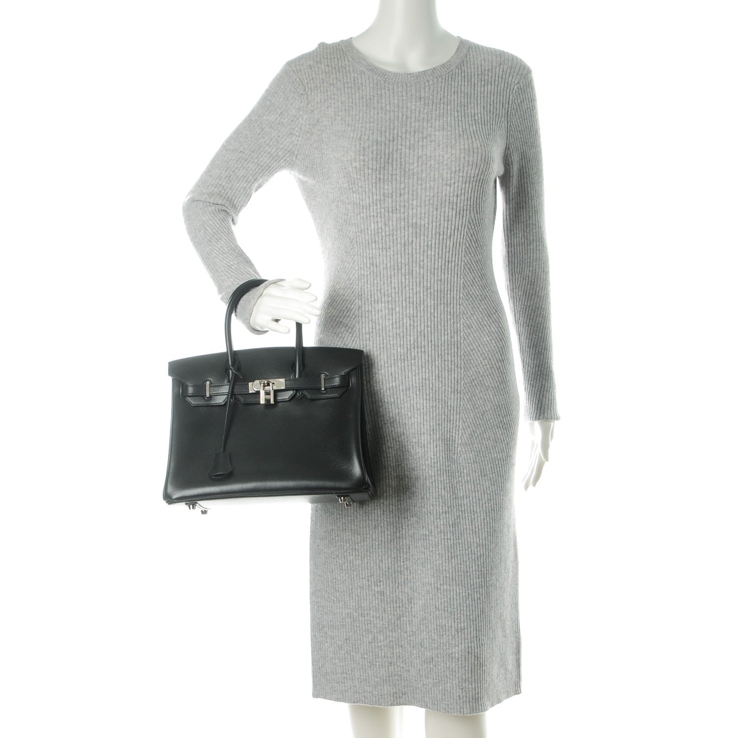 Hermes Epsom Birkin 30 Black 2 of 24