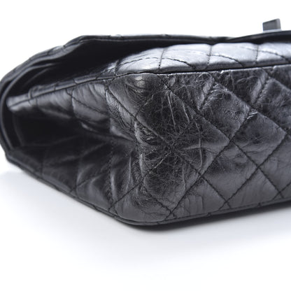 Chanel Aged Calfskin Quilted 2.55 Reissue 226 Flap So Black 9 of 16