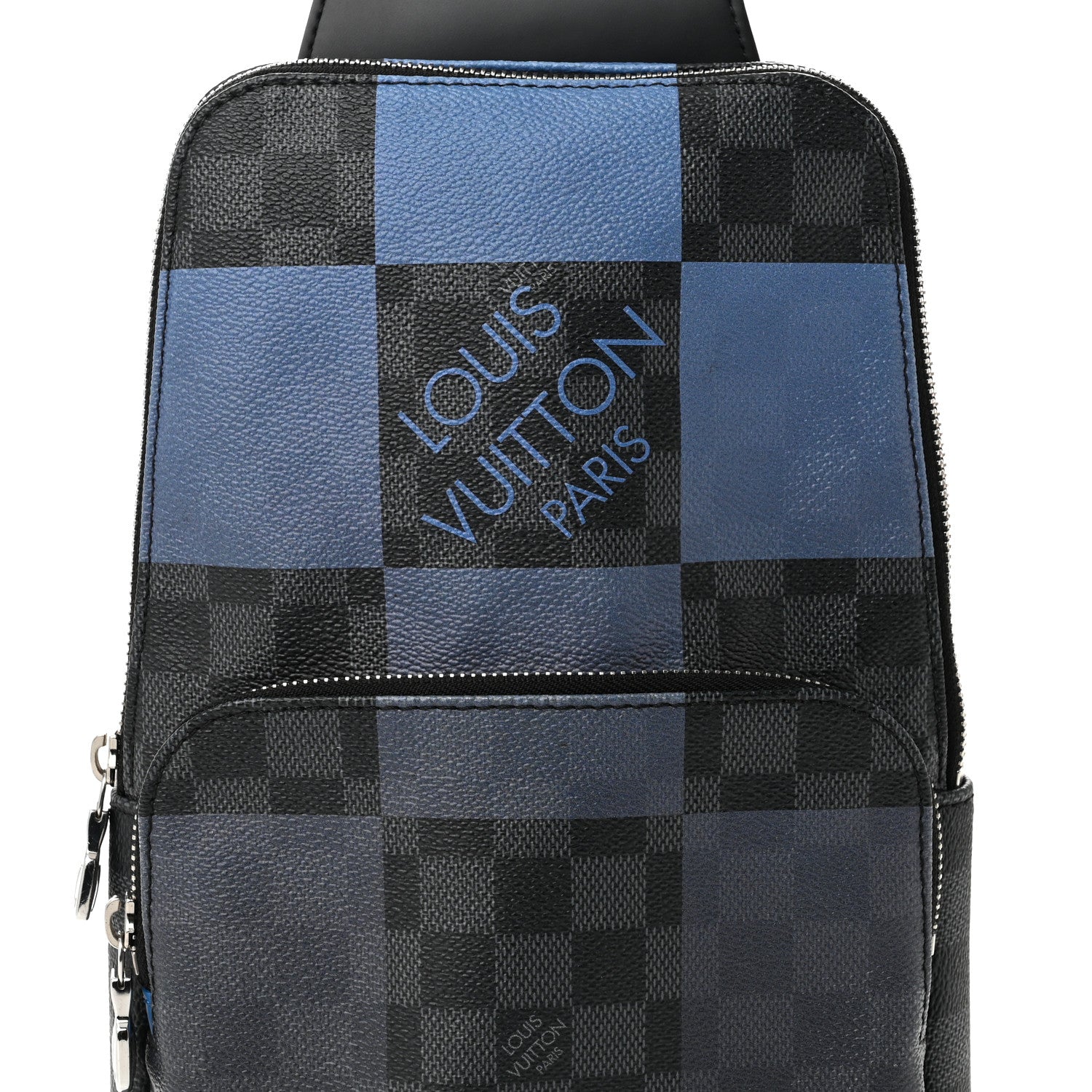Louis Vuitton Damier Graphite Giant Avenue Sling Backpack Blue 8 of 11