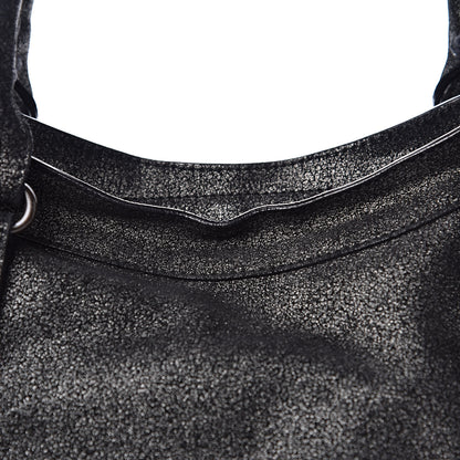 Balenciaga Metallic Craquele Classic Hardware City Black 12 of 14