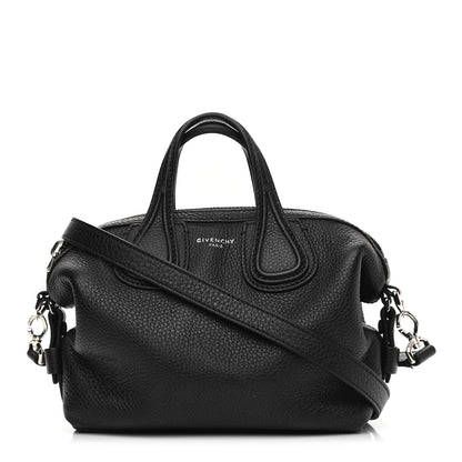Givenchy Pebbled Calfskin Small Nightingale Black 1 of 10