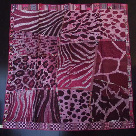 Hermes Silk Pelages Et Camouflages Scarf 90 1 of 6