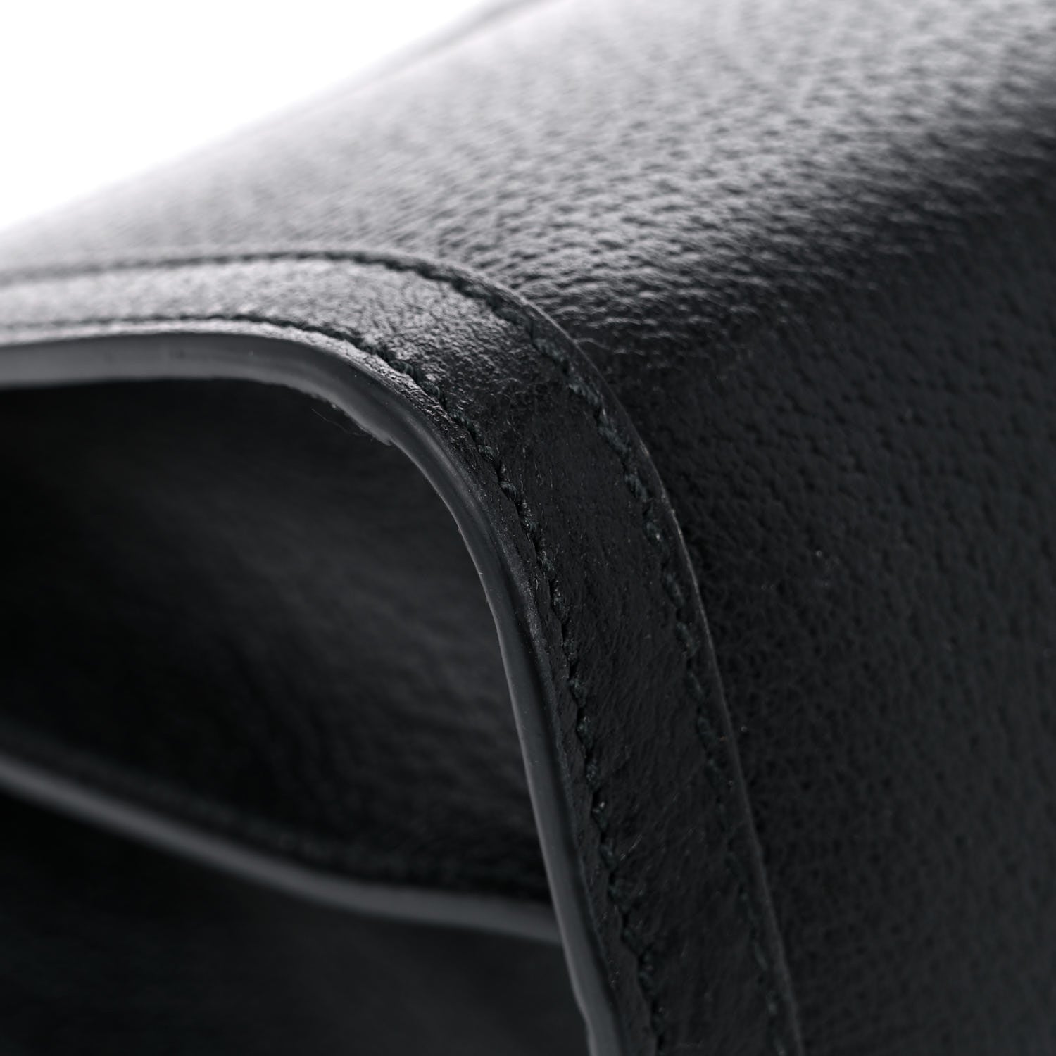 Gucci Textured Calfskin Web Medium Ophidia Chain Shoulder Bag Black 11 of 15