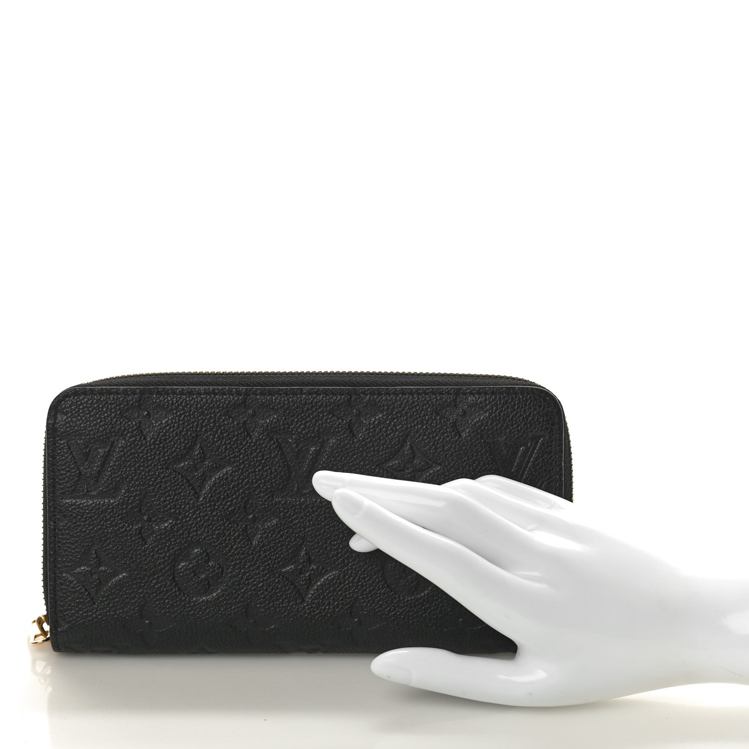 Louis Vuitton Empreinte Zippy Wallet Black 2 of 7