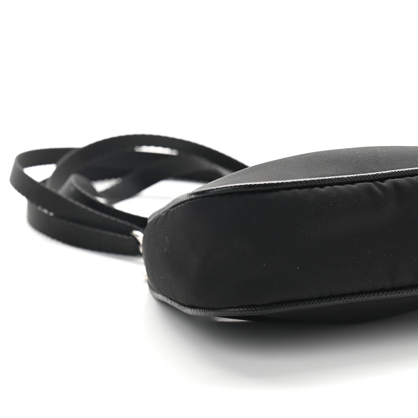 Tessuto Nylon Mini Re-Edition 2000 Shoulder Bag Black