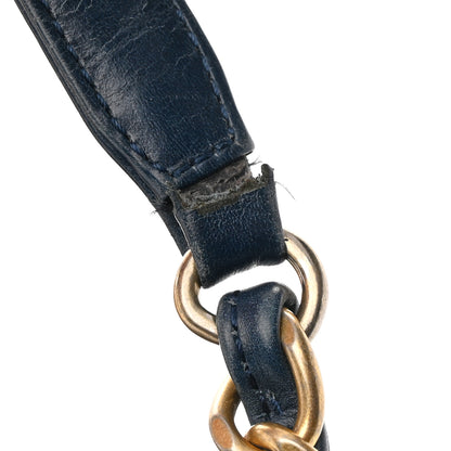 Chanel Glazed Calfskin Quilted Daily Walk Tote Navy 13 of 13