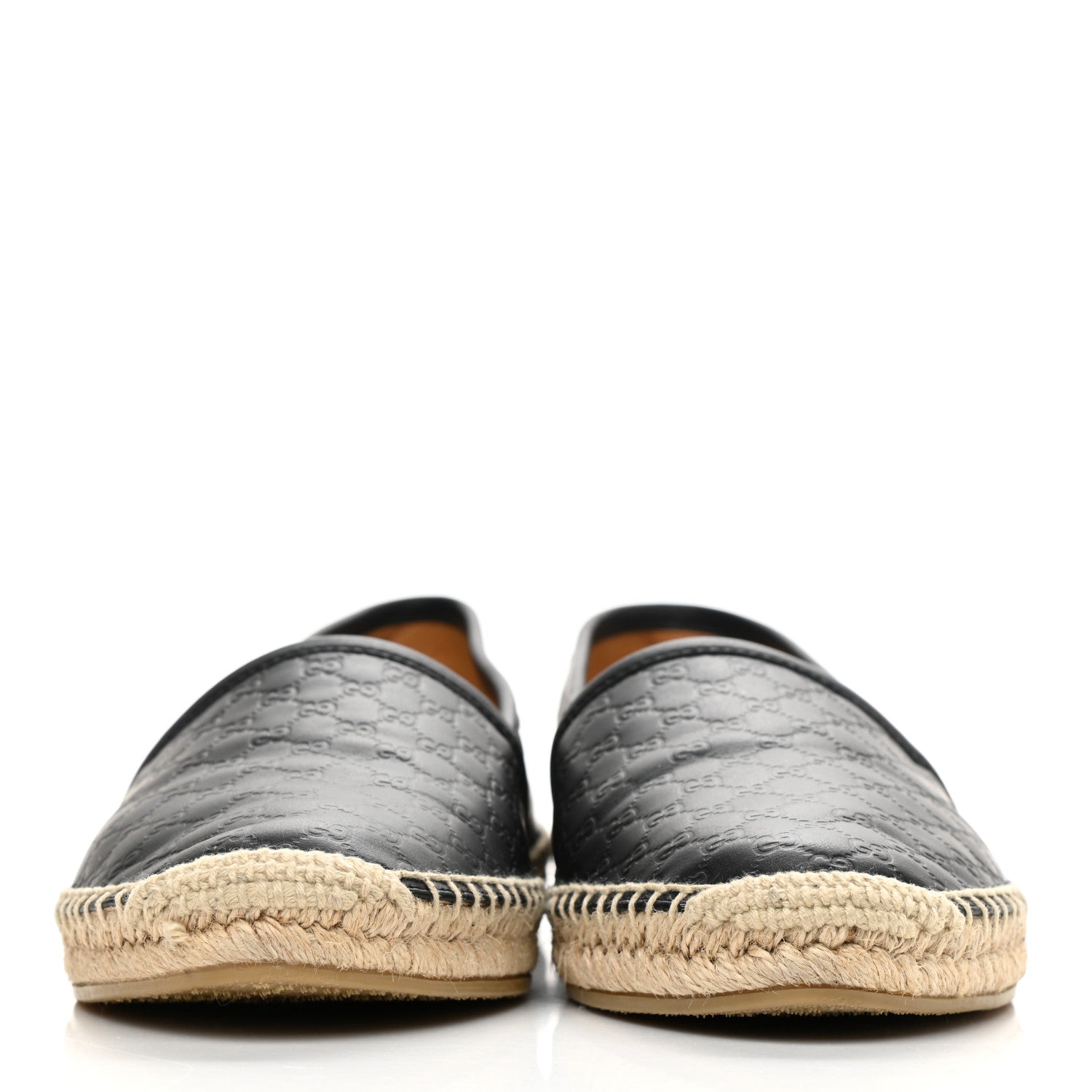 Gucci Microguccissima Signature Espadrilles 38.5 Black 2 of 11