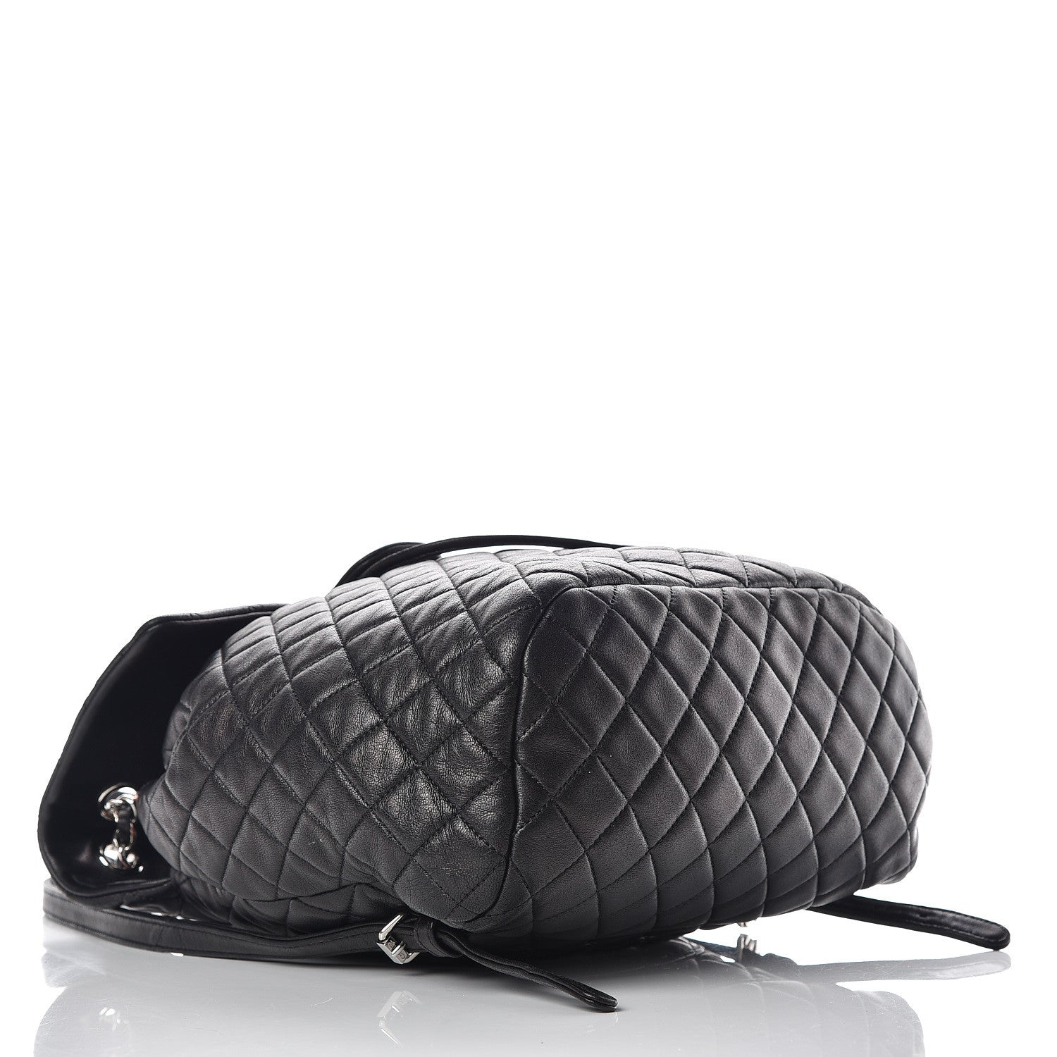 Chanel Calfskin Quilted Large Urban Spirit Backpack Black 4 of 13
