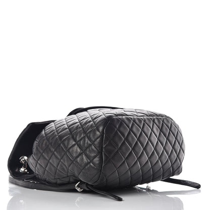 Chanel Calfskin Quilted Large Urban Spirit Backpack Black 4 of 13
