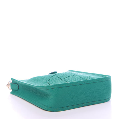 Hermes Taurillon Clemence Evelyne TPM Vert Verone 4 of 11