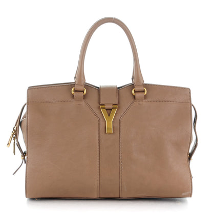 Saint Laurent Sheepskin Medium Cabas ChYc Taupe 1 of 8