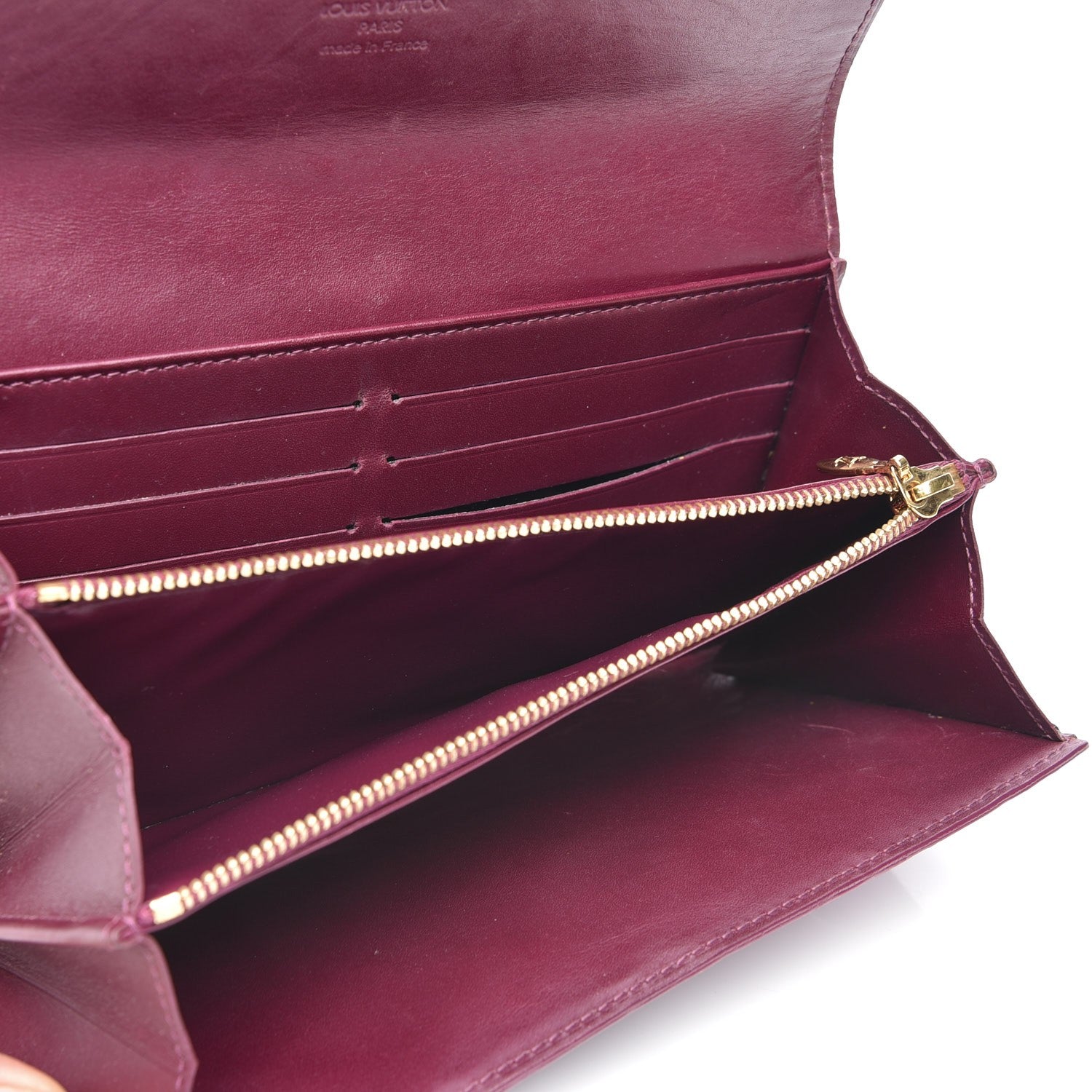 Louis Vuitton Vernis Sarah Wallet Violet 7 of 10