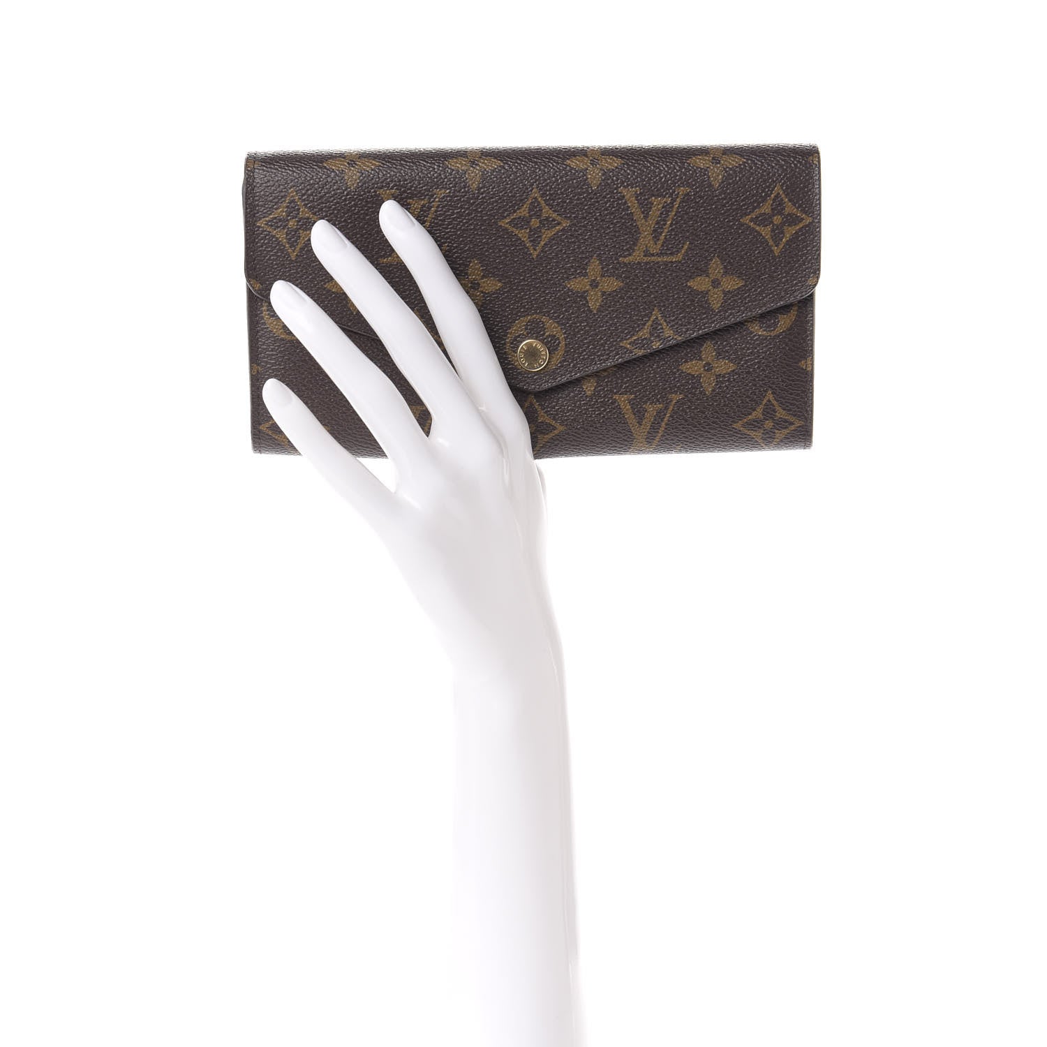 Louis Vuitton Monogram Sarah Wallet NM 2 of 6