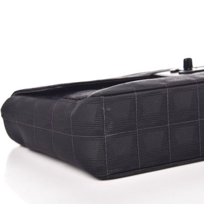 Chanel Nylon Medium Travel Flap Black 8 of 9