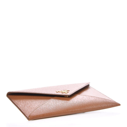 Prada Vitello Move Envelope Wallet Caramel 4 of 8