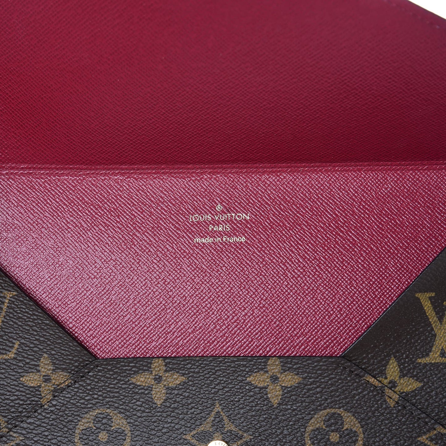 Monogram Rivets Enveloppe