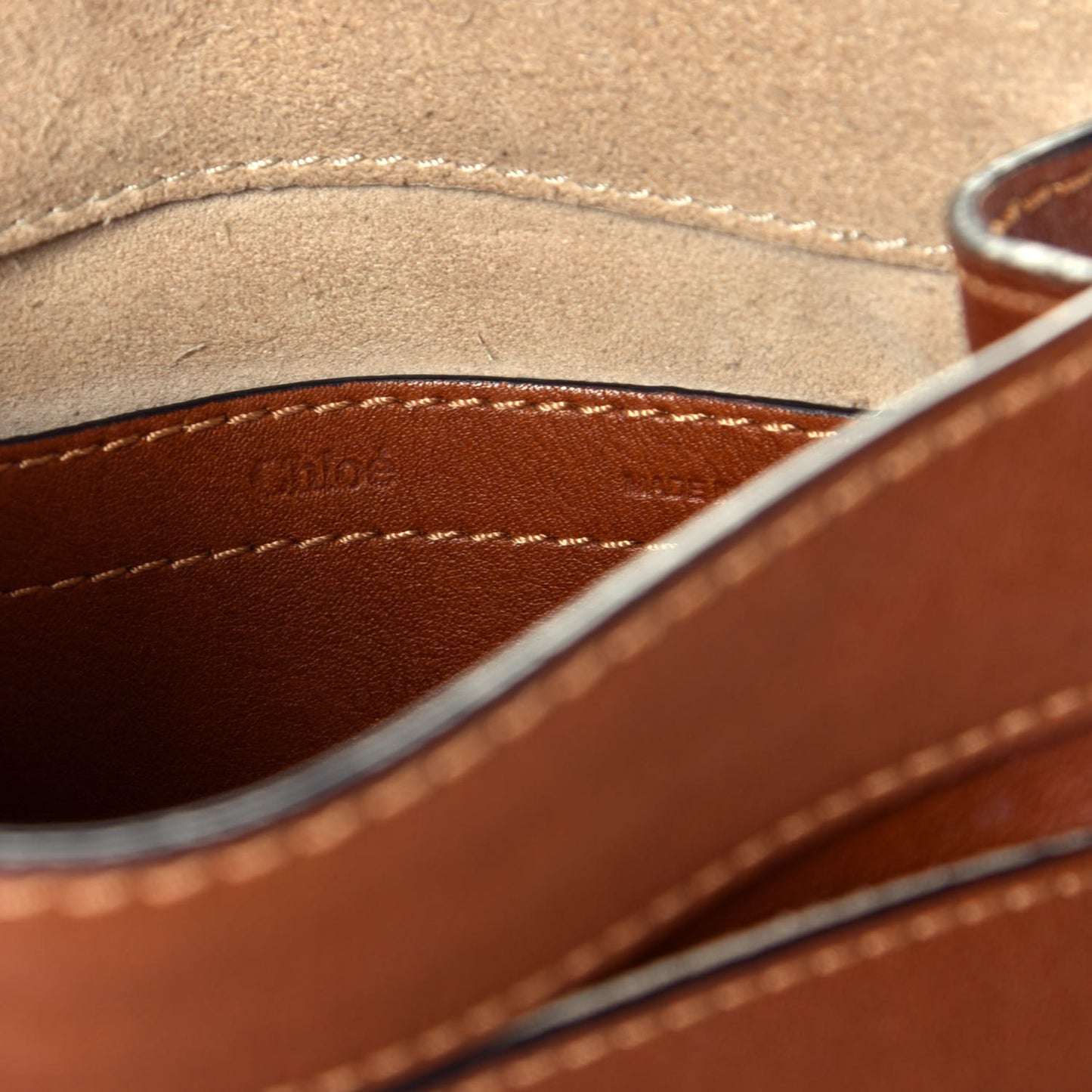 Calfskin Braided Mini Marcie Round Crossbody Bag Caramel