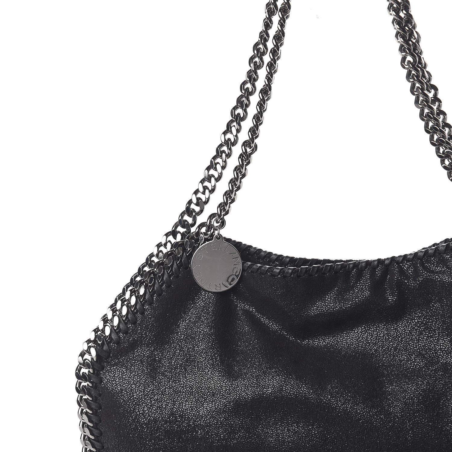 Stella McCartney Shaggy Deer Small Falabella Tote Black 9 of 9