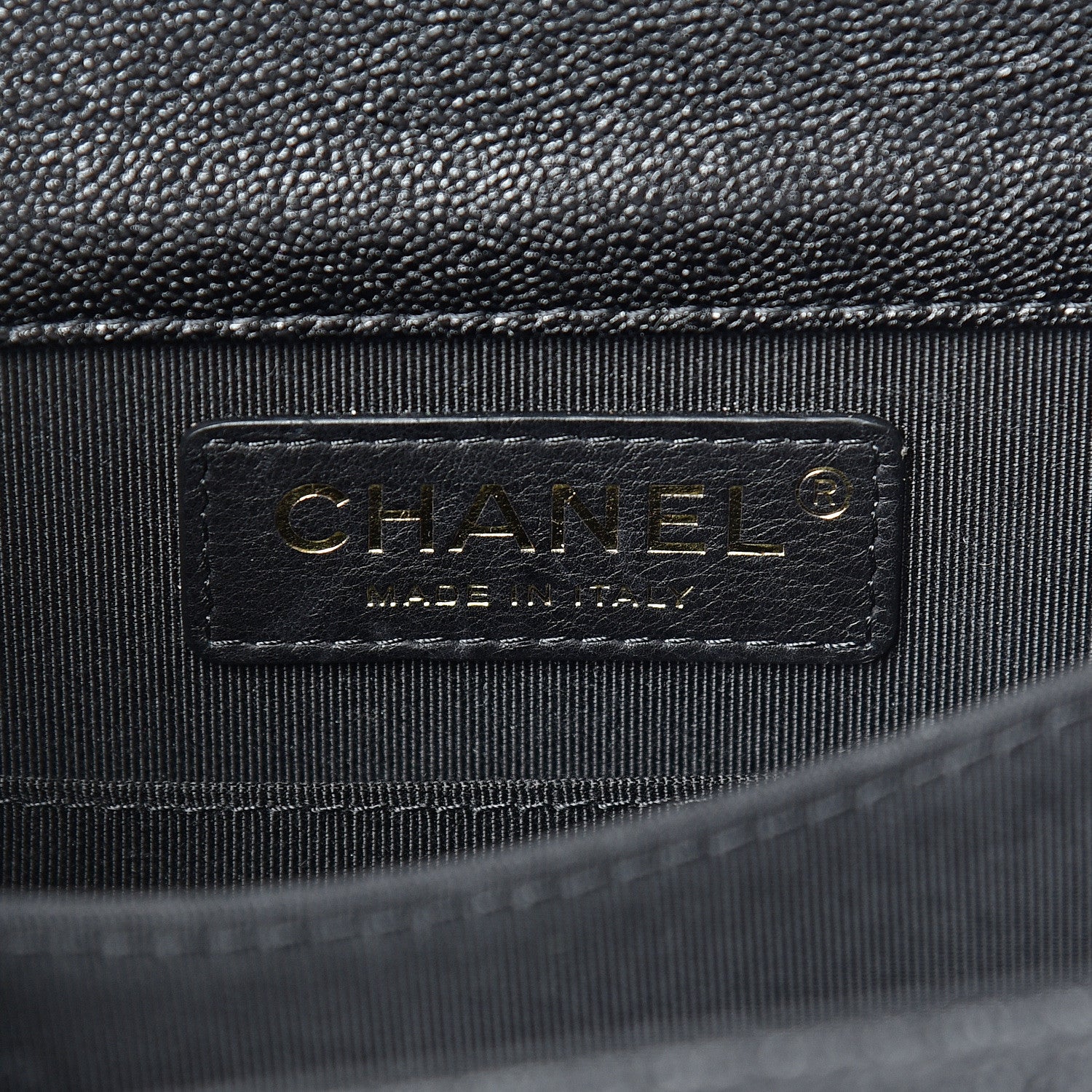 Chanel Caviar Quilted North South Boy Flap Black 5 of 11