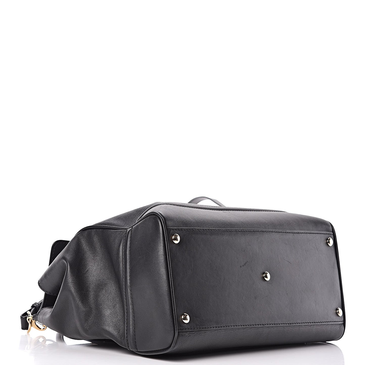 Calfskin Large Palazzo Empire Bag Black