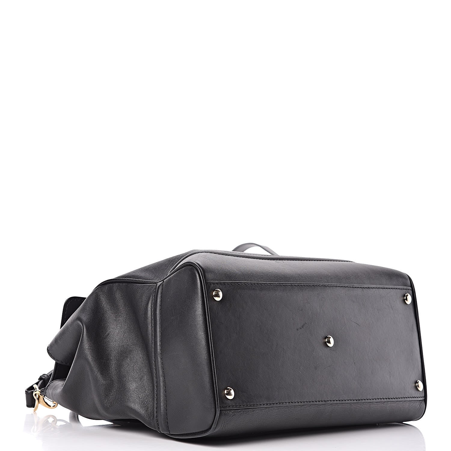 Versace Calfskin Large Palazzo Empire Bag Black 5 of 40