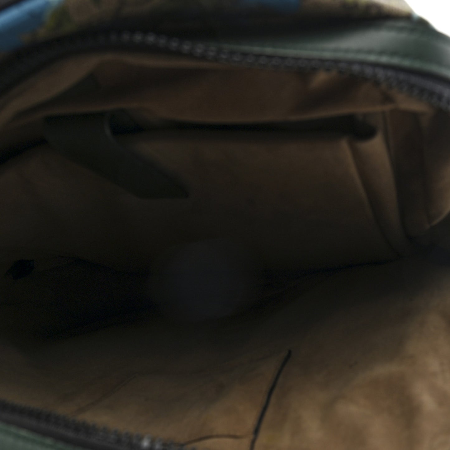 GG Supreme Monogram Blooms Bird Embroidered Dome Backpack