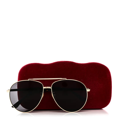 Gucci Aviator Sunglasses GG0043SA Black 7 of 7