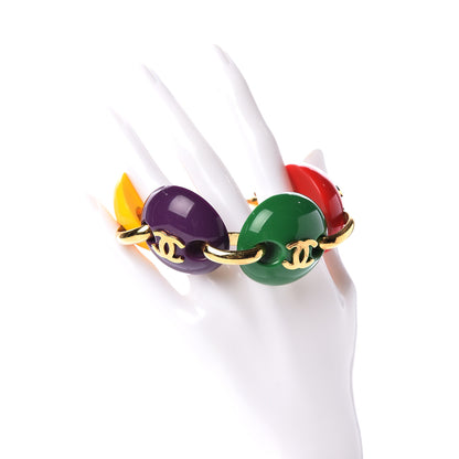 Chanel Resin Ball CC Bracelet Multicolor 2 of 4