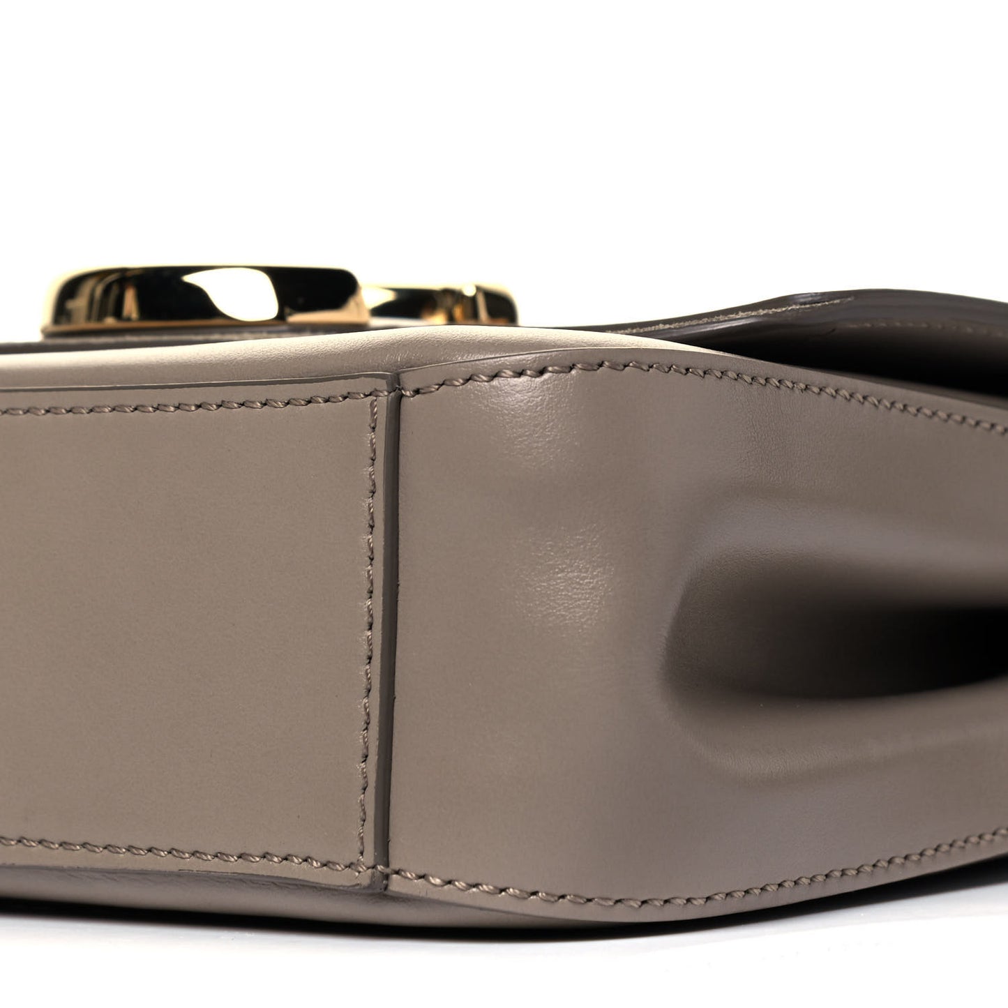 Calfskin Small C Double Carry Motty Grey