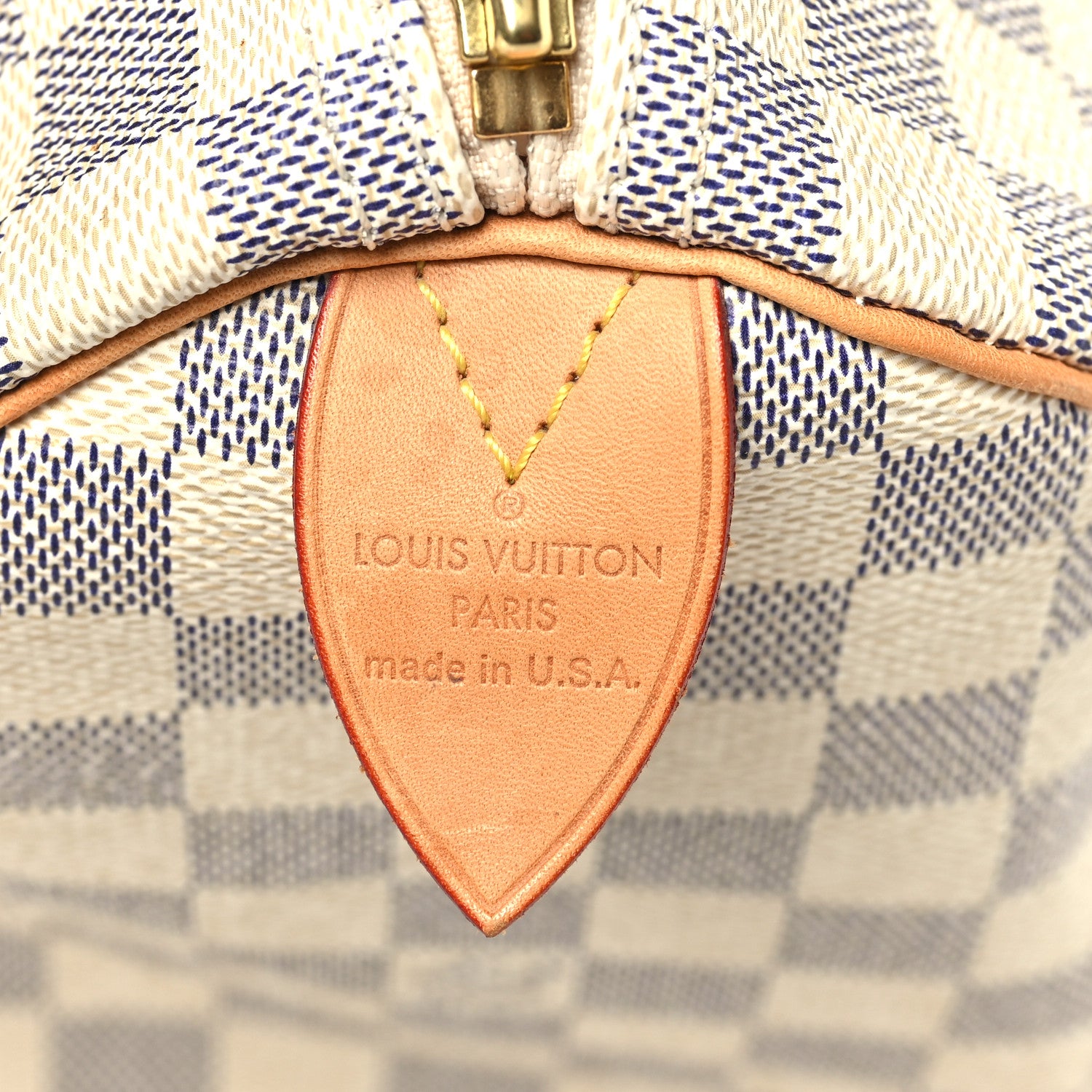 Louis Vuitton Damier Azur Speedy 30 6 of 10