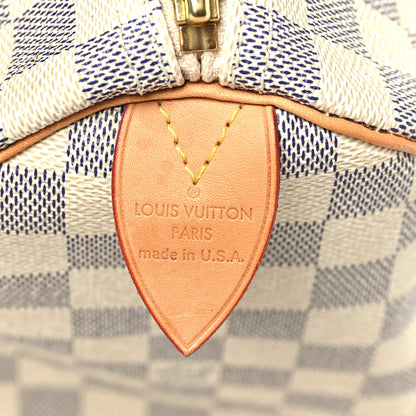 Louis Vuitton Damier Azur Speedy 30 6 of 10