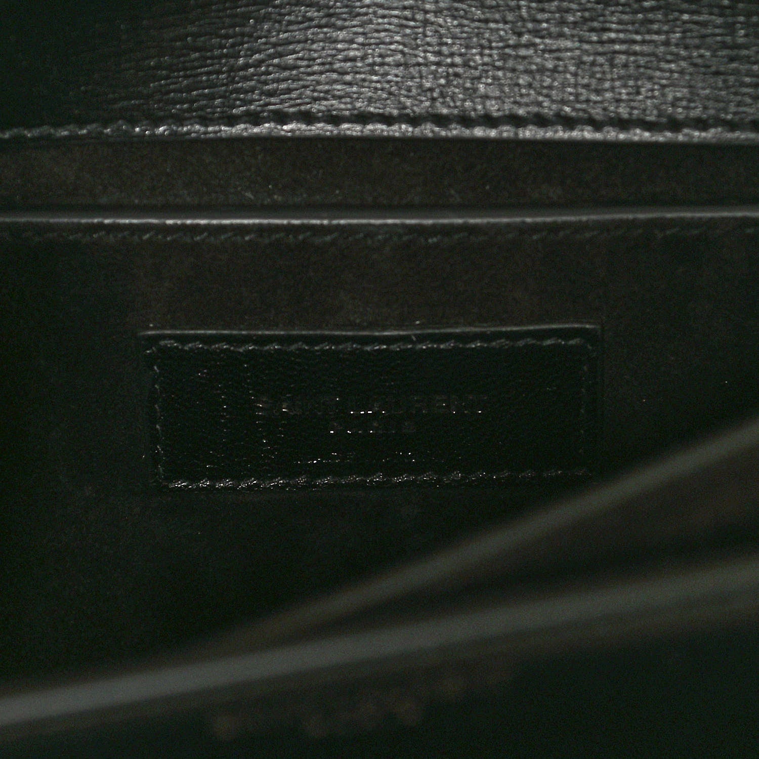 Saint Laurent Calfskin Medium Monogram Sunset Black 6 of 13
