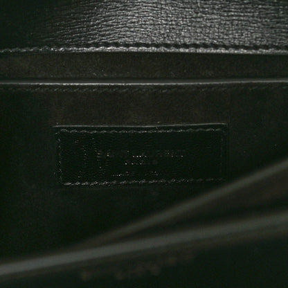 Saint Laurent Calfskin Medium Monogram Sunset Black 6 of 13