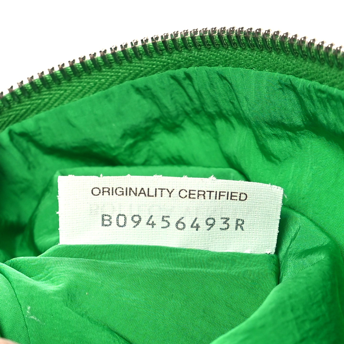 Nylon Intrecciato Padded Tech Cassette Bag Parakeet