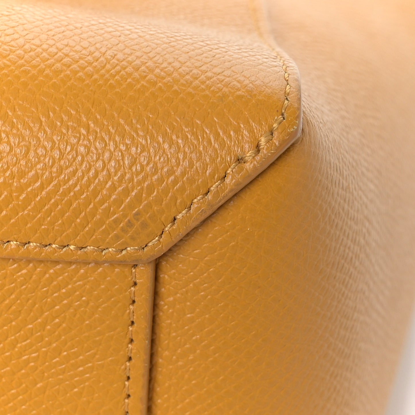 Grained Calfskin Nano Belt Bag Calendula