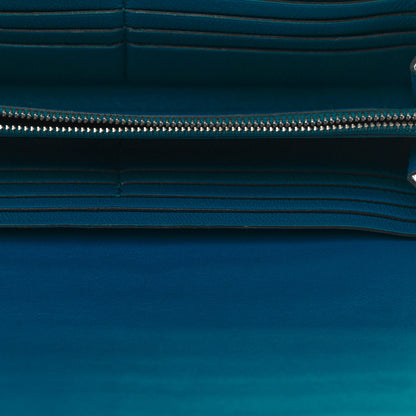 Hermes Shiny Alligator Constance Wallet Bleu Izmir 12 of 16