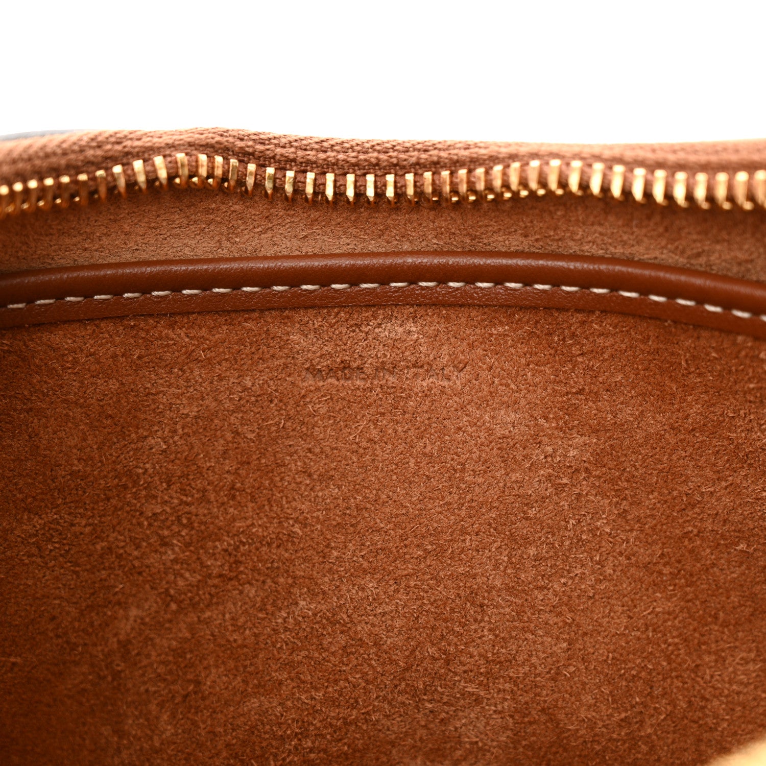 Celine Smooth Calfskin Medium Strap Ava Shoulder Bag Tan 7 of 11