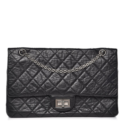 Chanel Aged Calfskin Quilted 2.55 Reissue 227 Flap Black 1 of 8