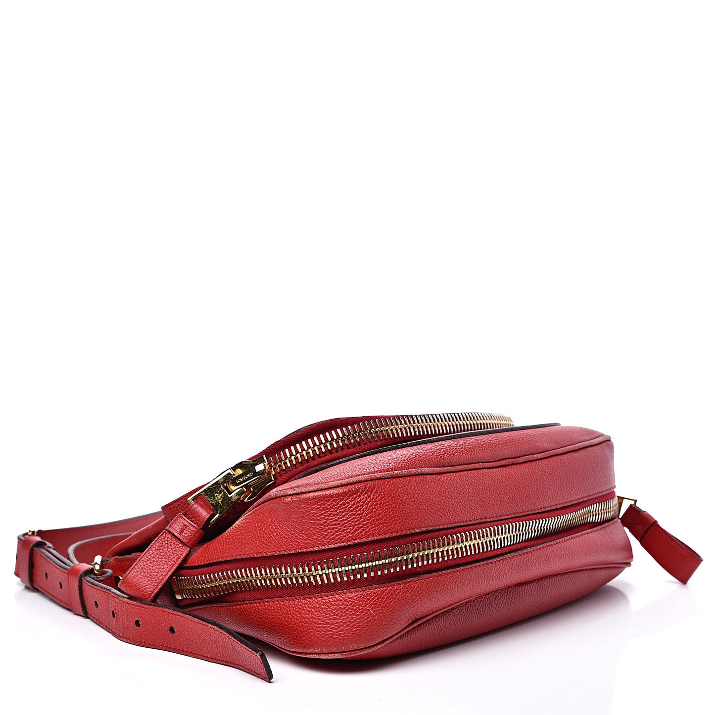 Calfskin Medium Jennifer Crossbody Flame Red