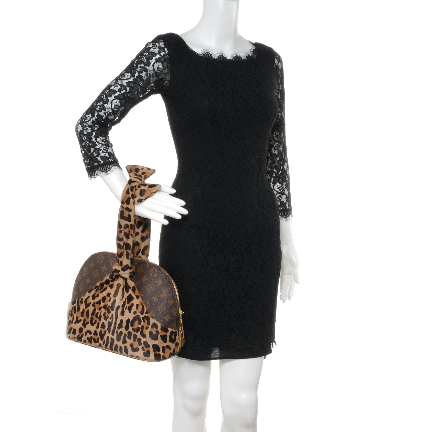 Monogram Azzedine Alaia Leopard Alma