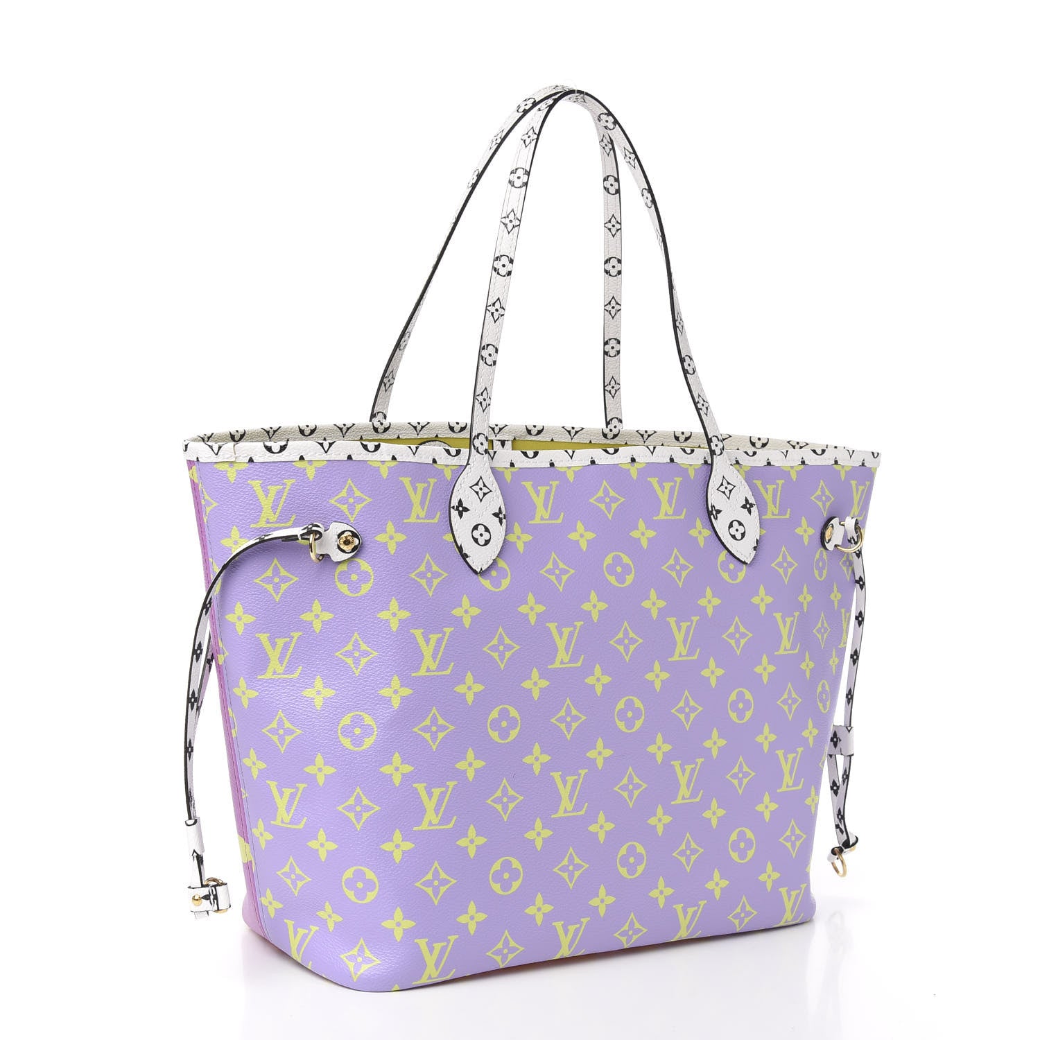 Louis Vuitton Monogram Giant Neverfull MM Pink Lilac 3 of 10