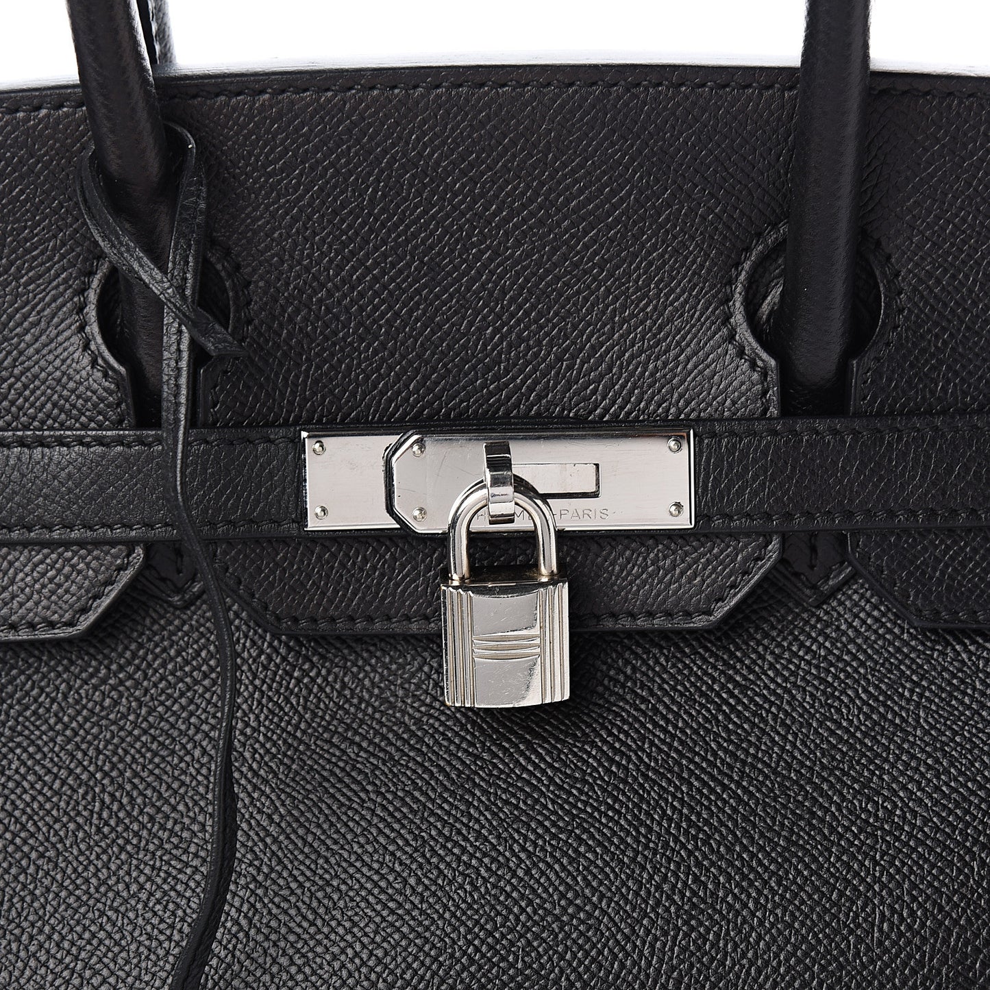 Epsom Birkin 30 Black