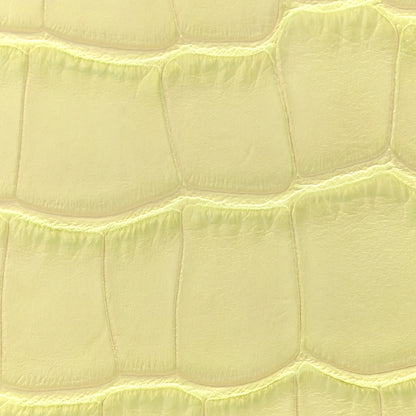 Hermes Matte Alligator Kelly Pocket Compact Wallet Jaune Bourgeon 8 of 10